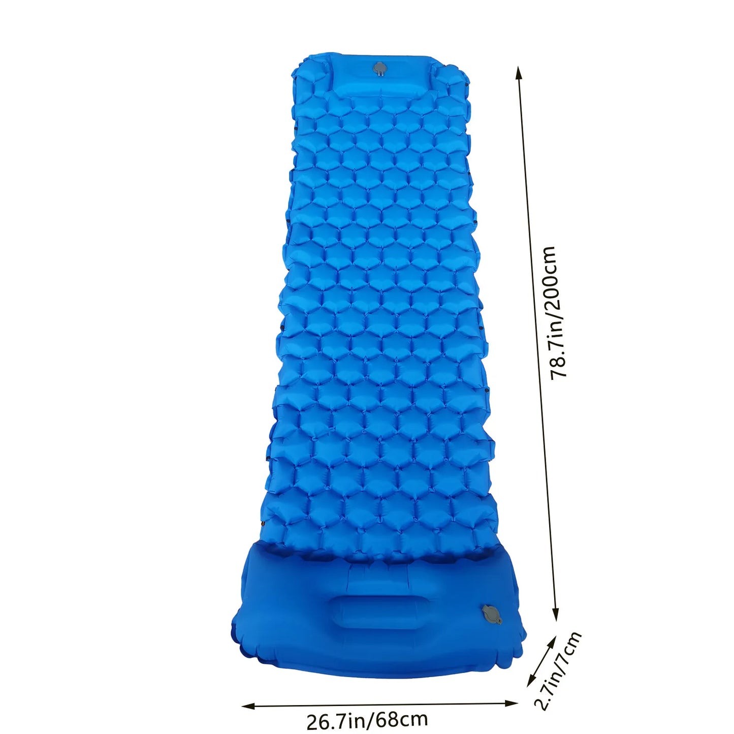 Ultralight Inflatable Sleeping Mat for Camping, Compact and Comfortable, for Outdoor Adventures, Easy to Inflate