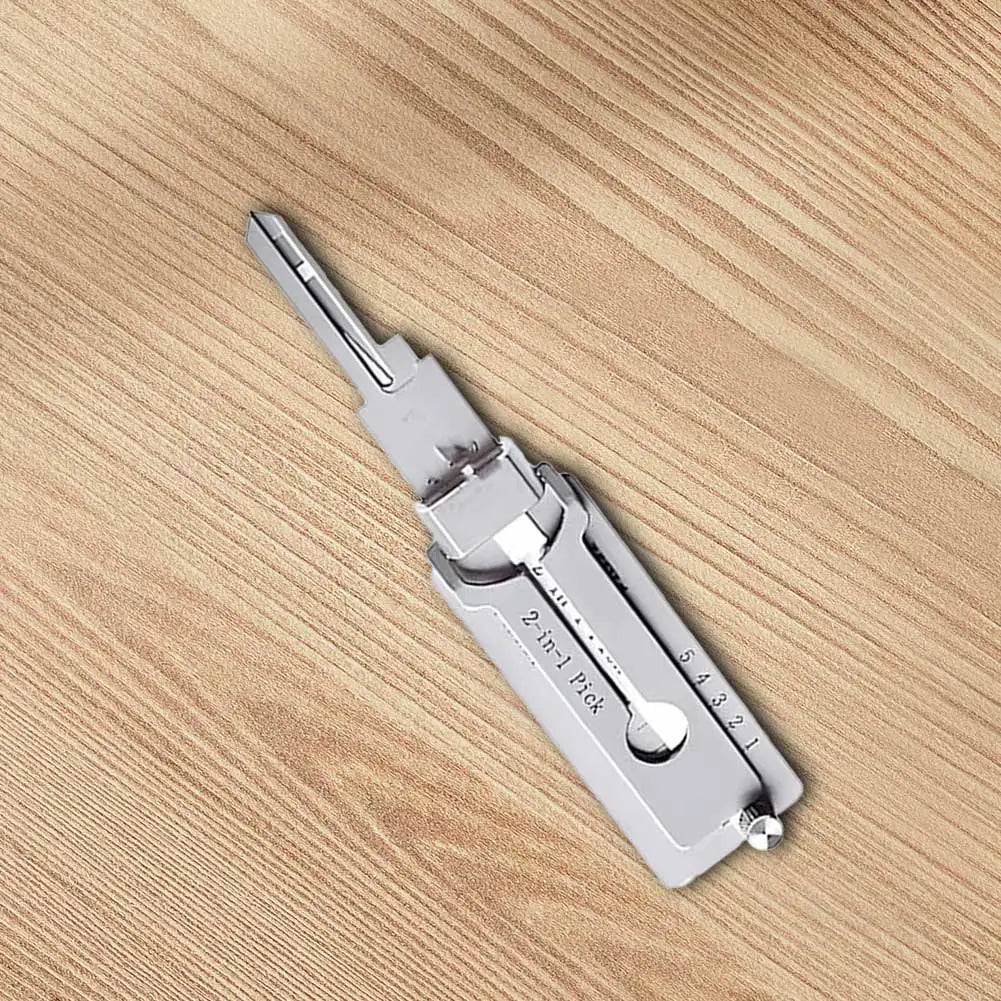 Stainless Steel Key Decoder O-ring Pickup Kit Precision Hook & Pick Set Lock Decoder Pickup Hand Tool Maintenance Repair Kit
