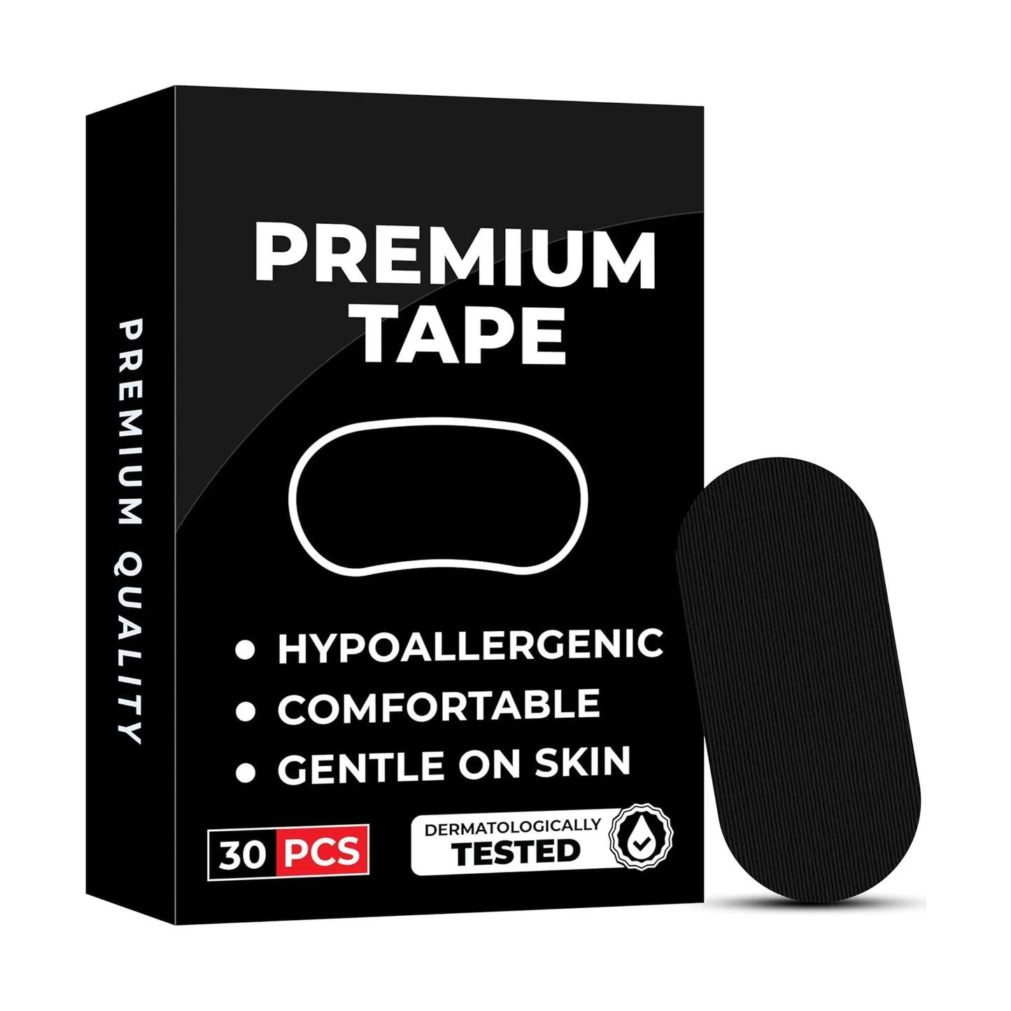 30Pcs Anti-Snoring Mouth Tape for Sleeping Strips Keep Mouth Closed Improve Breathing Quality and Dry Mouth Relief Sleep Aid