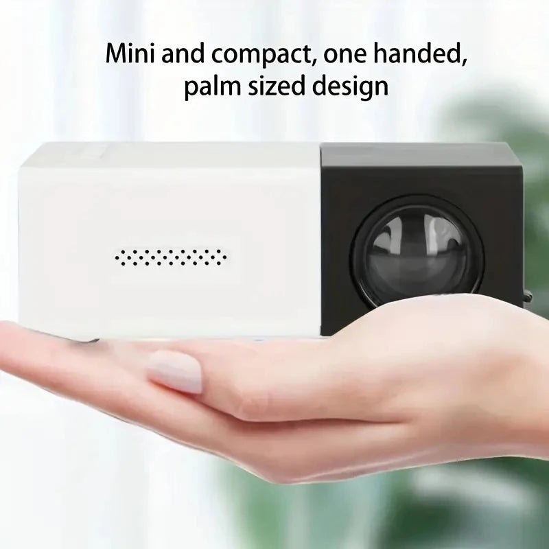 New Projector for Home Use 4K Ultra HD Mobile Phone Wall Projection, Dormitory, Bedroom, Living Room, Home Cinema Projector
