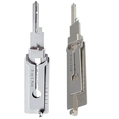 Stainless Steel Key Decoder O-ring Pickup Kit Precision Hook & Pick Set Lock Decoder Pickup Hand Tool Maintenance Repair Kit