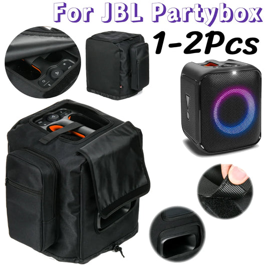 Speaker Cover with Side Microphone Storage Bag Protective Speaker Case Dustproof for JBL PartyBox Encore Essential Party Speaker