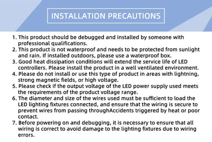 LED RGB RGBW DMX 512 Decoder 8A 3CH 4CH DMX512 Controller LED DMX512 Decoder For LED Light Strips